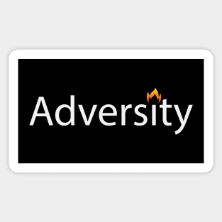 Adversity artistic text design Sticker